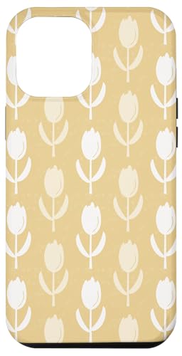 Schlichtes Tulpen-Design, hübsches Blumenmuster, neutrale Goldfarben Hülle für iPhone 12 Pro Max Schlichtes Tulpen-Design, hübsches Blumenmuster, neutrale Goldfarben Hülle für iPhone 12 Pro Max von Angela Dow Designs