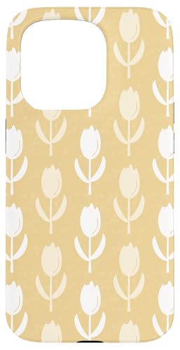 Schlichtes Tulpen-Design, hübsches Blumenmuster, neutrale Goldfarben Hülle für iPhone 15 Pro Schlichtes Tulpen-Design, hübsches Blumenmuster, neutrale Goldfarben Hülle für iPhone 15 Pro von Angela Dow Designs