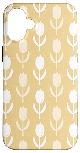 Schlichtes Tulpen-Design, hübsches Blumenmuster, neutrale Goldfarben Hülle für iPhone 16 Plus Schlichtes Tulpen-Design, hübsches Blumenmuster, neutrale Goldfarben Hülle für iPhone 16 Plus von Angela Dow Designs