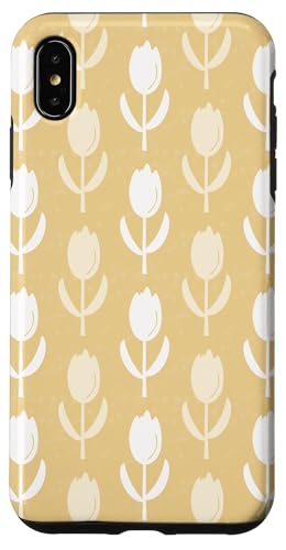 Schlichtes Tulpen-Design, hübsches Blumenmuster, neutrale Goldfarben Hülle für iPhone XS Max Schlichtes Tulpen-Design, hübsches Blumenmuster, neutrale Goldfarben Hülle für iPhone XS Max von Angela Dow Designs