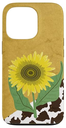 Sonnenblumen- und Kuhdruck, moderner Bauernhaus-Stil Hülle für iPhone 13 Pro Sonnenblumen- und Kuhdruck, moderner Bauernhaus-Stil Hülle für iPhone 13 Pro von Angela Dow Designs