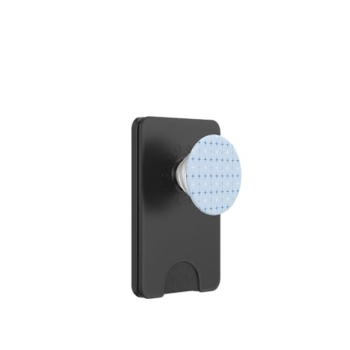 Weihnachten in der Mitte des Jahrhunderts, Weihnachtsdesign mit blauen Sternen PopSockets PopWallet für MagSafe Weihnachten in der Mitte des Jahrhunderts, Weihnachtsdesign mit blauen Sternen PopSockets PopWallet für MagSafe von Angela Dow Designs