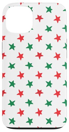 Weihnachtssterne, festliches Retro-Feiertagsdesign, rot und grün Hülle für iPhone 13 Weihnachtssterne, festliches Retro-Feiertagsdesign, rot und grün Hülle für iPhone 13 von Angela Dow Designs