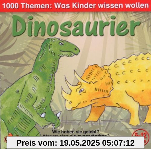 1000 Themen: Dinosaurier von Angela Lenz