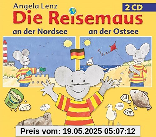 Die Reisemaus: An der Nord-und Ostsee (2xcd) von Angela Lenz