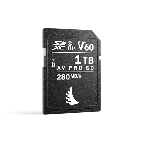 Angelbird - AV PRO SD V60 MK2-1 TB - SDXC UHS-II Speicherkarte - Weitgehend kompatibel - bis zu 6K - für hochauflösende Fotografie, ultraschnelle Serienbildaufnahmen und leichte Videoproduktion Angelbird - AV PRO SD V60 MK2-1 TB - SDXC UHS-II Speicherkarte - Weitgehend kompatibel - bis zu 6K - für hochauflösende Fotografie, ultraschnelle Serienbildaufnahmen und leichte Videoproduktion von Angelbird