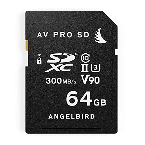 Angelbird SD Card AV PRO UHS-II 64GB V90 von Angelbird