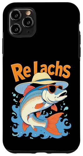 Re Lachs Angler Relax Wortspiel Fischer Fischen Lachs Fisch Hülle für iPhone 11 Pro Max Re Lachs Angler Relax Wortspiel Fischer Fischen Lachs Fisch Hülle für iPhone 11 Pro Max von Angeln Re Lachs Fischer Lustig Fischen Humor Angel