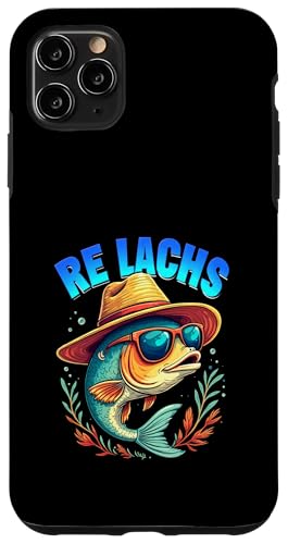 Re Lachs Angler Relax Wortspiel Fischer Fischen Lachs Fisch Hülle für iPhone 11 Pro Max Re Lachs Angler Relax Wortspiel Fischer Fischen Lachs Fisch Hülle für iPhone 11 Pro Max von Angeln Re Lachs Fischer Lustig Fischen Humor Angel