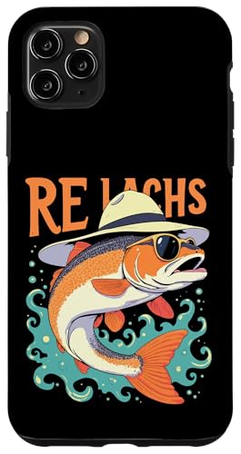 Re Lachs Angler Relax Wortspiel Fischer Fischen Lachs Fisch Hülle für iPhone 11 Pro Max Re Lachs Angler Relax Wortspiel Fischer Fischen Lachs Fisch Hülle für iPhone 11 Pro Max von Angeln Re Lachs Fischer Lustig Fischen Humor Angel