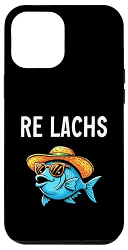 Re Lachs Angler Relax Wortspiel Fischer Fischen Lachs Fisch Hülle für iPhone 12 Pro Max Re Lachs Angler Relax Wortspiel Fischer Fischen Lachs Fisch Hülle für iPhone 12 Pro Max von Angeln Re Lachs Fischer Lustig Fischen Humor Angel