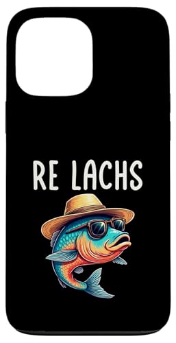 Re Lachs Angler Relax Wortspiel Fischer Fischen Lachs Fisch Hülle für iPhone 13 Pro Max Re Lachs Angler Relax Wortspiel Fischer Fischen Lachs Fisch Hülle für iPhone 13 Pro Max von Angeln Re Lachs Fischer Lustig Fischen Humor Angel