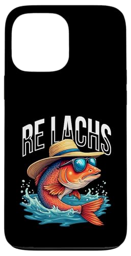 Re Lachs Angler Relax Wortspiel Fischer Fischen Lachs Fisch Hülle für iPhone 13 Pro Max Re Lachs Angler Relax Wortspiel Fischer Fischen Lachs Fisch Hülle für iPhone 13 Pro Max von Angeln Re Lachs Fischer Lustig Fischen Humor Angel