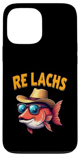 Re Lachs Angler Relax Wortspiel Fischer Fischen Lachs Fisch Hülle für iPhone 13 Pro Max Re Lachs Angler Relax Wortspiel Fischer Fischen Lachs Fisch Hülle für iPhone 13 Pro Max von Angeln Re Lachs Fischer Lustig Fischen Humor Angel