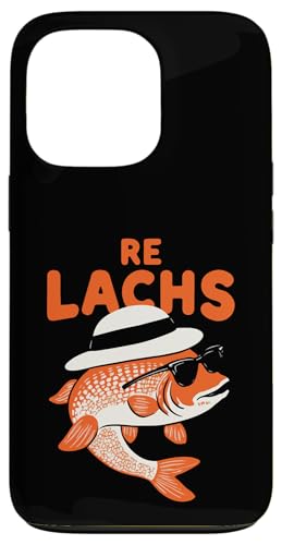 Re Lachs Angler Relax Wortspiel Fischer Fischen Lachs Fisch Hülle für iPhone 13 Pro Re Lachs Angler Relax Wortspiel Fischer Fischen Lachs Fisch Hülle für iPhone 13 Pro von Angeln Re Lachs Fischer Lustig Fischen Humor Angel