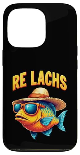 Re Lachs Angler Relax Wortspiel Fischer Fischen Lachs Fisch Hülle für iPhone 13 Pro Re Lachs Angler Relax Wortspiel Fischer Fischen Lachs Fisch Hülle für iPhone 13 Pro von Angeln Re Lachs Fischer Lustig Fischen Humor Angel