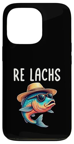 Re Lachs Angler Relax Wortspiel Fischer Fischen Lachs Fisch Hülle für iPhone 13 Pro Re Lachs Angler Relax Wortspiel Fischer Fischen Lachs Fisch Hülle für iPhone 13 Pro von Angeln Re Lachs Fischer Lustig Fischen Humor Angel