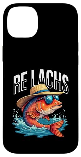 Re Lachs Angler Relax Wortspiel Fischer Fischen Lachs Fisch Hülle für iPhone 14 Plus Re Lachs Angler Relax Wortspiel Fischer Fischen Lachs Fisch Hülle für iPhone 14 Plus von Angeln Re Lachs Fischer Lustig Fischen Humor Angel