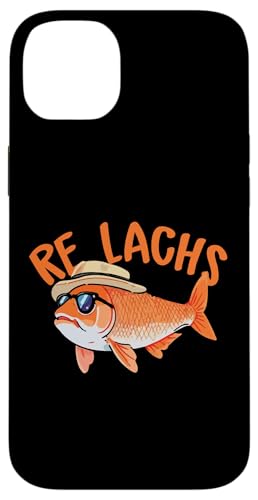 Re Lachs Angler Relax Wortspiel Fischer Fischen Lachs Fisch Hülle für iPhone 14 Plus Re Lachs Angler Relax Wortspiel Fischer Fischen Lachs Fisch Hülle für iPhone 14 Plus von Angeln Re Lachs Fischer Lustig Fischen Humor Angel