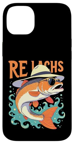 Re Lachs Angler Relax Wortspiel Fischer Fischen Lachs Fisch Hülle für iPhone 14 Plus Re Lachs Angler Relax Wortspiel Fischer Fischen Lachs Fisch Hülle für iPhone 14 Plus von Angeln Re Lachs Fischer Lustig Fischen Humor Angel