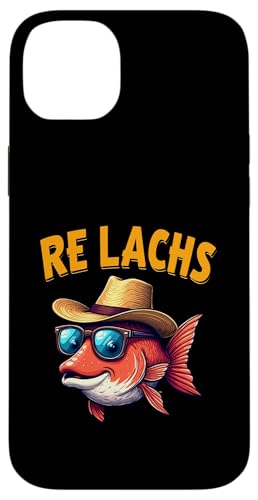 Re Lachs Angler Relax Wortspiel Fischer Fischen Lachs Fisch Hülle für iPhone 14 Plus Re Lachs Angler Relax Wortspiel Fischer Fischen Lachs Fisch Hülle für iPhone 14 Plus von Angeln Re Lachs Fischer Lustig Fischen Humor Angel