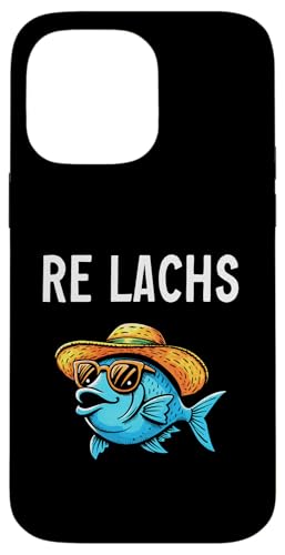 Re Lachs Angler Relax Wortspiel Fischer Fischen Lachs Fisch Hülle für iPhone 14 Pro Max Re Lachs Angler Relax Wortspiel Fischer Fischen Lachs Fisch Hülle für iPhone 14 Pro Max von Angeln Re Lachs Fischer Lustig Fischen Humor Angel