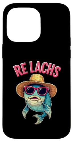 Re Lachs Angler Relax Wortspiel Fischer Fischen Lachs Fisch Hülle für iPhone 14 Pro Max Re Lachs Angler Relax Wortspiel Fischer Fischen Lachs Fisch Hülle für iPhone 14 Pro Max von Angeln Re Lachs Fischer Lustig Fischen Humor Angel