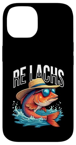 Re Lachs Angler Relax Wortspiel Fischer Fischen Lachs Fisch Hülle für iPhone 14 Re Lachs Angler Relax Wortspiel Fischer Fischen Lachs Fisch Hülle für iPhone 14 von Angeln Re Lachs Fischer Lustig Fischen Humor Angel