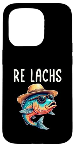 Re Lachs Angler Relax Wortspiel Fischer Fischen Lachs Fisch Hülle für iPhone 15 Pro Re Lachs Angler Relax Wortspiel Fischer Fischen Lachs Fisch Hülle für iPhone 15 Pro von Angeln Re Lachs Fischer Lustig Fischen Humor Angel