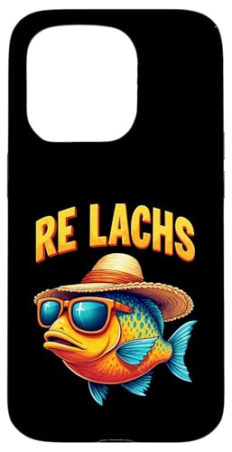 Re Lachs Angler Relax Wortspiel Fischer Fischen Lachs Fisch Hülle für iPhone 15 Pro Re Lachs Angler Relax Wortspiel Fischer Fischen Lachs Fisch Hülle für iPhone 15 Pro von Angeln Re Lachs Fischer Lustig Fischen Humor Angel