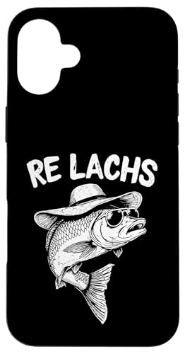 Re Lachs Angler Relax Wortspiel Fischer Fischen Lachs Fisch Hülle für iPhone 16 Plus Re Lachs Angler Relax Wortspiel Fischer Fischen Lachs Fisch Hülle für iPhone 16 Plus von Angeln Re Lachs Fischer Lustig Fischen Humor Angel
