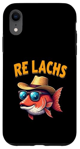 Re Lachs Angler Relax Wortspiel Fischer Fischen Lachs Fisch Hülle für iPhone XR Re Lachs Angler Relax Wortspiel Fischer Fischen Lachs Fisch Hülle für iPhone XR von Angeln Re Lachs Fischer Lustig Fischen Humor Angel