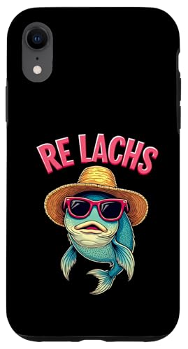 Re Lachs Angler Relax Wortspiel Fischer Fischen Lachs Fisch Hülle für iPhone XR Re Lachs Angler Relax Wortspiel Fischer Fischen Lachs Fisch Hülle für iPhone XR von Angeln Re Lachs Fischer Lustig Fischen Humor Angel