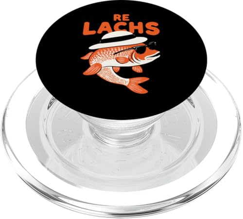 Re Lachs Angler Relax Wortspiel Fischer Fischen Lachs Fisch PopSockets PopGrip für MagSafe Re Lachs Angler Relax Wortspiel Fischer Fischen Lachs Fisch PopSockets PopGrip für MagSafe von Angeln Re Lachs Fischer Lustig Fischen Humor Angel
