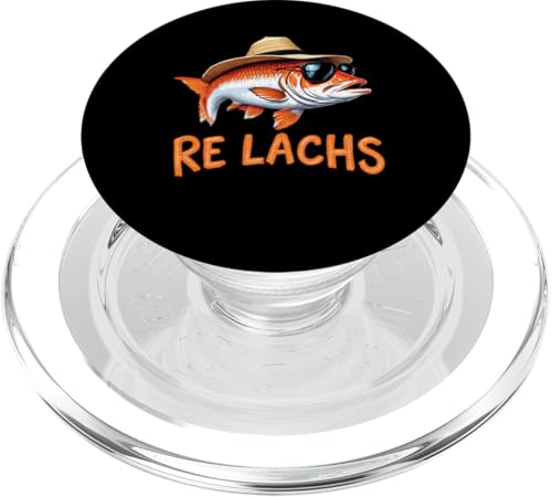 Re Lachs Angler Relax Wortspiel Fischer Fischen Lachs Fisch PopSockets PopGrip für MagSafe Re Lachs Angler Relax Wortspiel Fischer Fischen Lachs Fisch PopSockets PopGrip für MagSafe von Angeln Re Lachs Fischer Lustig Fischen Humor Angel