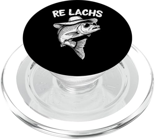 Re Lachs Angler Relax Wortspiel Fischer Fischen Lachs Fisch PopSockets PopGrip für MagSafe Re Lachs Angler Relax Wortspiel Fischer Fischen Lachs Fisch PopSockets PopGrip für MagSafe von Angeln Re Lachs Fischer Lustig Fischen Humor Angel