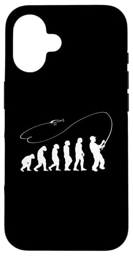 Angeln Angelnrute Angler EVOLUTION Angeln Hülle für iPhone 16 Angeln Angelnrute Angler EVOLUTION Angeln Hülle für iPhone 16 von Angeln und Zubehör Geschenke Shirts