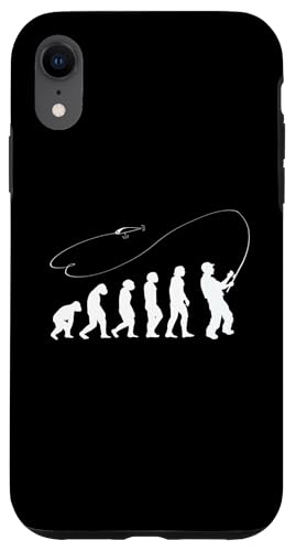 Angeln Angelnrute Angler EVOLUTION Angeln Hülle für iPhone XR Angeln Angelnrute Angler EVOLUTION Angeln Hülle für iPhone XR von Angeln und Zubehör Geschenke Shirts