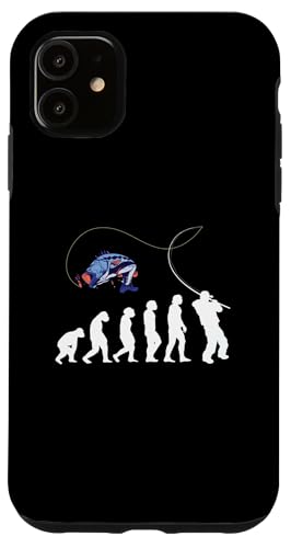 Angeln Angelnrute Angler Fliegenfischen EVOLUTION Angeln Hülle für iPhone 11 Angeln Angelnrute Angler Fliegenfischen EVOLUTION Angeln Hülle für iPhone 11 von Angeln und Zubehör Geschenke Shirts