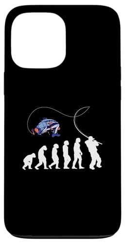 Angeln Angelnrute Angler Fliegenfischen EVOLUTION Angeln Hülle für iPhone 13 Pro Max Angeln Angelnrute Angler Fliegenfischen EVOLUTION Angeln Hülle für iPhone 13 Pro Max von Angeln und Zubehör Geschenke Shirts