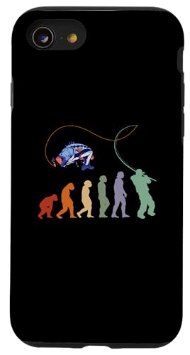 Angeln Angelnrute Angler Kajak Boot EVOLUTION Angeln Hülle für iPhone SE (2020) / 7 / 8 von Angeln und Zubehör Geschenke Shirts