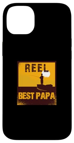 Angeln Angelnrute Angler REEL BEST PAPA Boot Angeln Hülle für iPhone 14 Plus von Angeln und Zubehör Geschenke Shirts