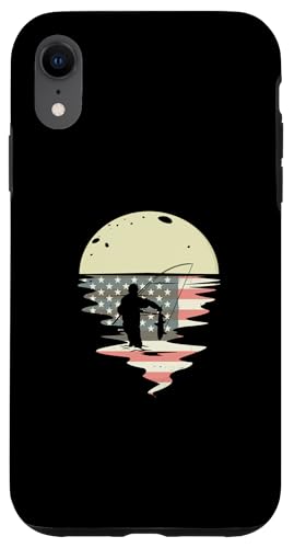 Angeln Angelnrute Angler USA Flagge Angeln Hülle für iPhone XR Angeln Angelnrute Angler USA Flagge Angeln Hülle für iPhone XR von Angeln und Zubehör Geschenke Shirts