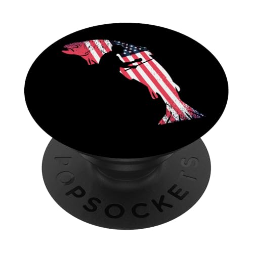 Angeln Angelnrute Angler USA Flagge Angeln PopSockets Klebender PopGrip Angeln Angelnrute Angler USA Flagge Angeln PopSockets Klebender PopGrip von Angeln und Zubehör Geschenke Shirts