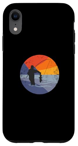 Angler Angeln Angelnrute Angel WATANGELN Vintage Angler Hülle für iPhone XR Angler Angeln Angelnrute Angel WATANGELN Vintage Angler Hülle für iPhone XR von Angeln und Zubehör Geschenke Shirts