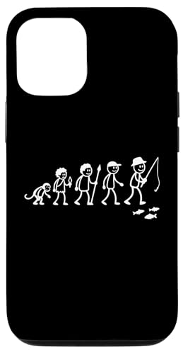 Angler Strichmänchen Angel Evolution Fliegenfischer Angeln Hülle für iPhone 12/12 Pro Angler Strichmänchen Angel Evolution Fliegenfischer Angeln Hülle für iPhone 12/12 Pro von Angeln und Zubehör Geschenke Shirts