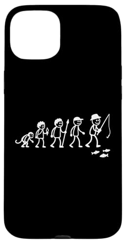 Angler Strichmänchen Angel Evolution Fliegenfischer Angeln Hülle für iPhone 15 Plus Angler Strichmänchen Angel Evolution Fliegenfischer Angeln Hülle für iPhone 15 Plus von Angeln und Zubehör Geschenke Shirts