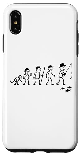 Angler Strichmänchen Angel Evolution Fliegenfischer Angeln Hülle für iPhone XS Max Angler Strichmänchen Angel Evolution Fliegenfischer Angeln Hülle für iPhone XS Max von Angeln und Zubehör Geschenke Shirts