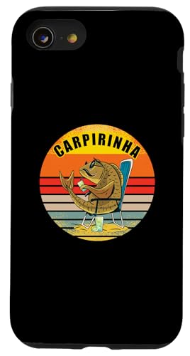 Sauf tshirt CARPIRINHA Cocktail Caipi SAUF Karpfen Angler Hülle für iPhone SE (2020) / 7 / 8 von Angeln und Zubehör Geschenke Shirts
