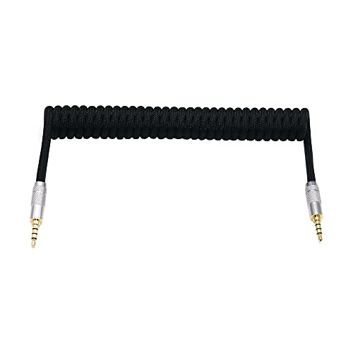 Angitu VIDEOMIC GO Videokabel, TRRS auf TRRS Federspiralkabel für geteilte mechanische Tastatur, RODE Sc7 von VIDEOMIC GO Videokabel, Mikrofone, Audiokabel, Winkelkabel (gerade TRRS-Spule, 17 cm, Angitu VIDEOMIC GO Videokabel, TRRS auf TRRS Federspiralkabel für geteilte mechanische Tastatur, RODE Sc7 von VIDEOMIC GO Videokabel, Mikrofone, Audiokabel, Winkelkabel (gerade TRRS-Spule, 17 cm, von Angitu